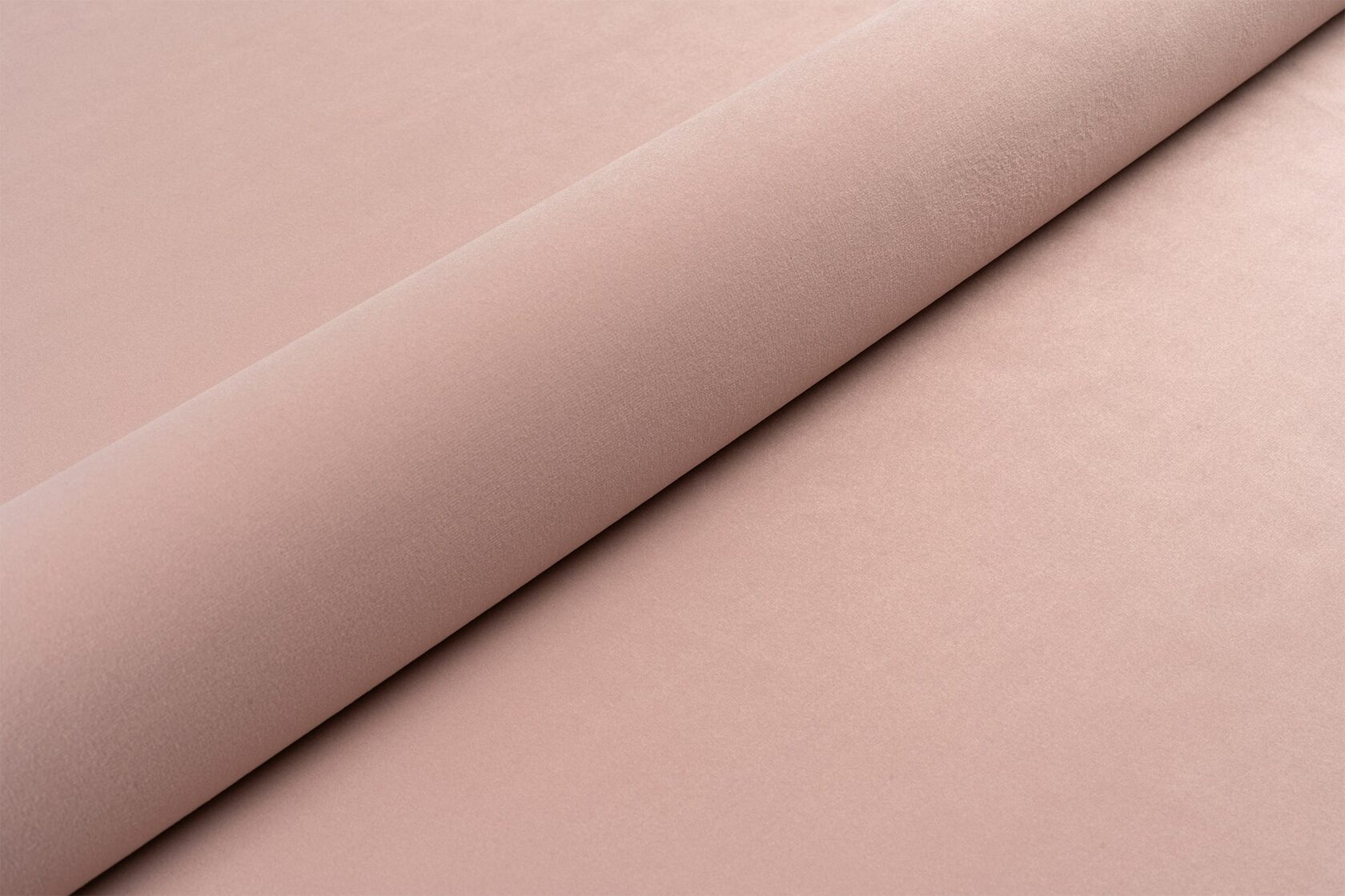 Échantillon de velours rose poudré