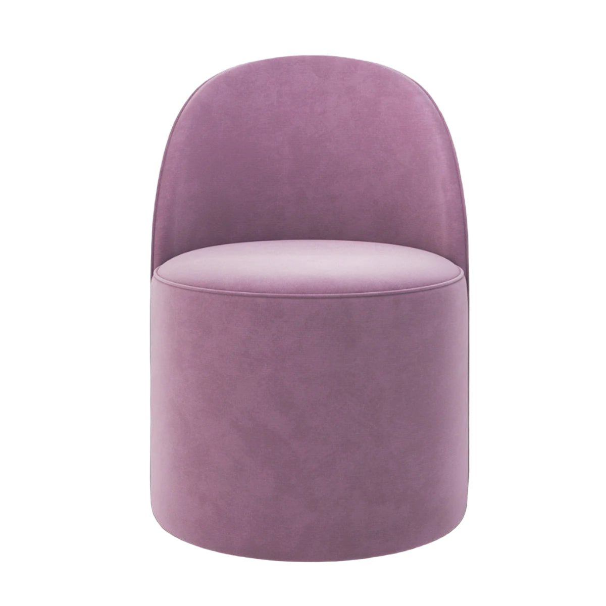 Pierre Velvet Dining Chair in purple
