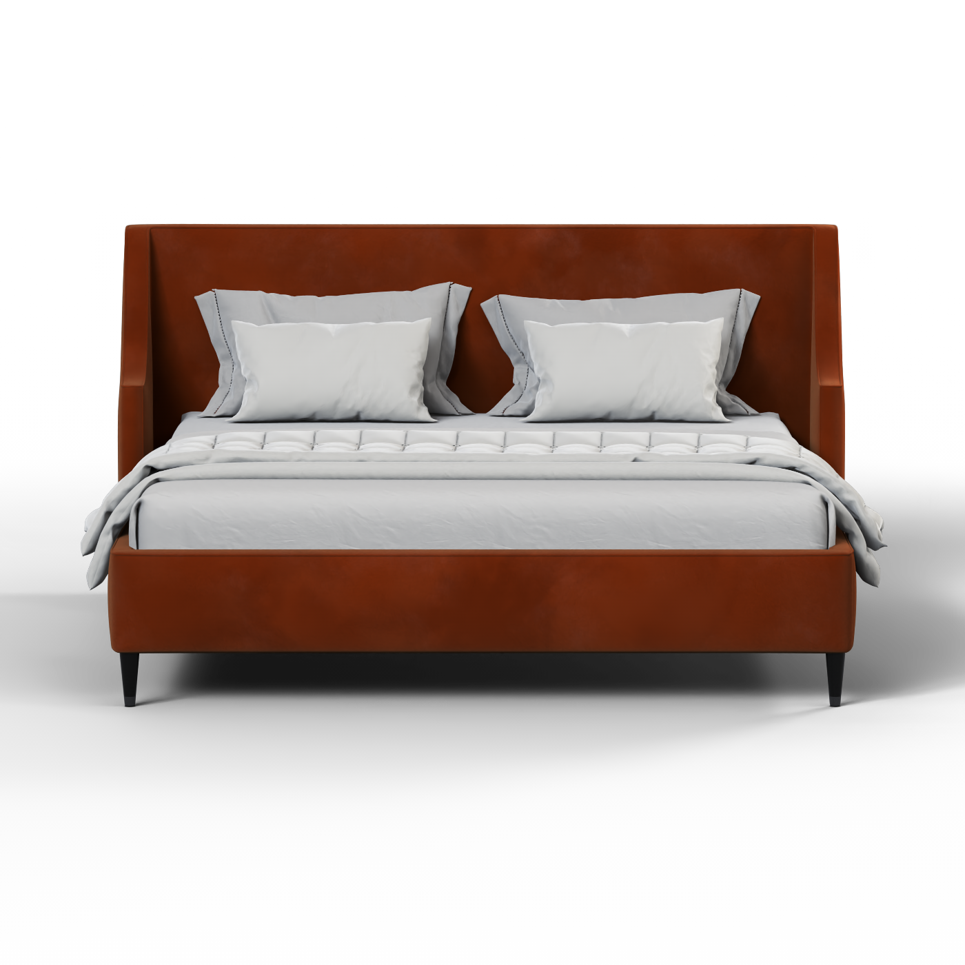 Laura Double Bed with High Headboard