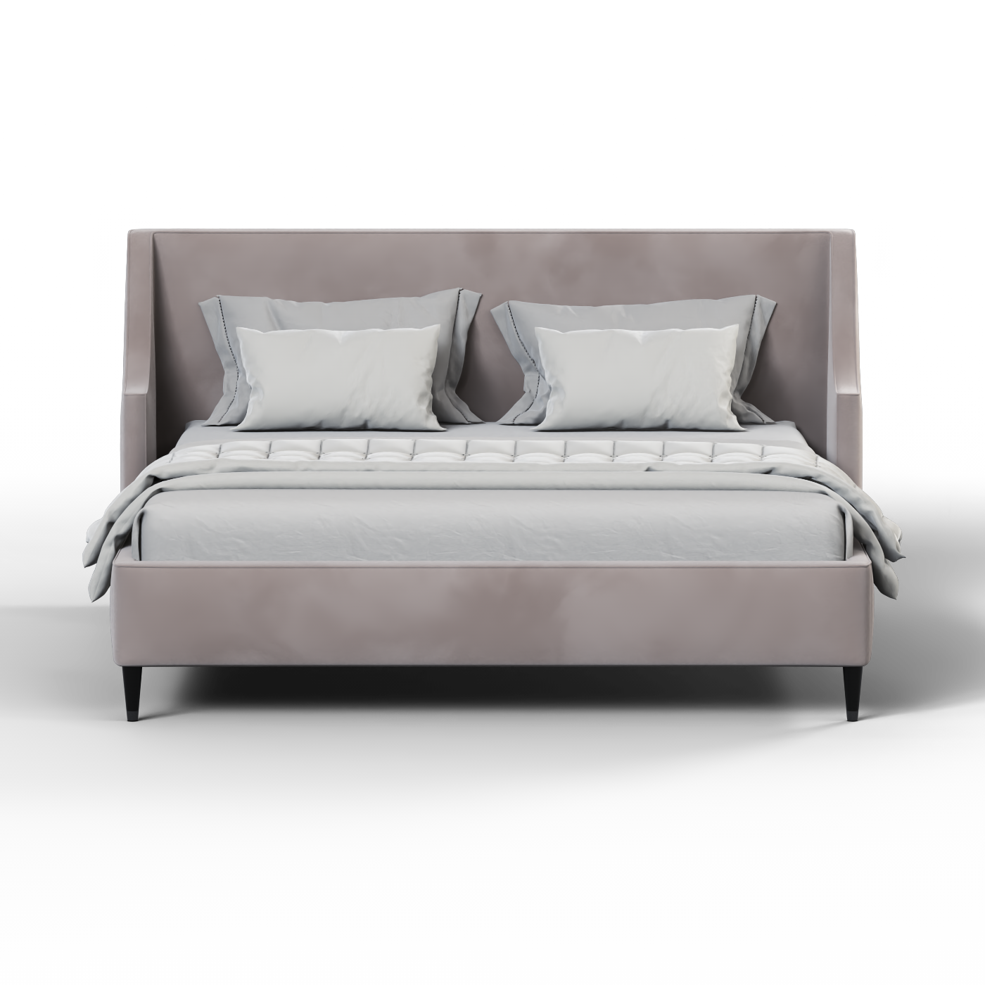 Laura Double Bed with High Headboard
