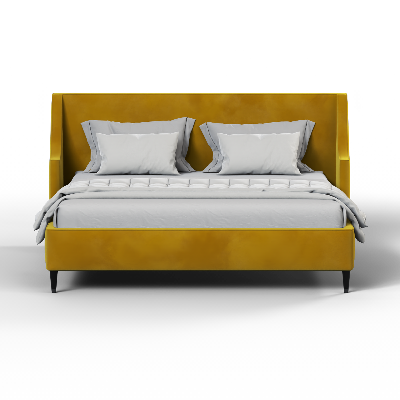 Laura Double Bed with High Headboard