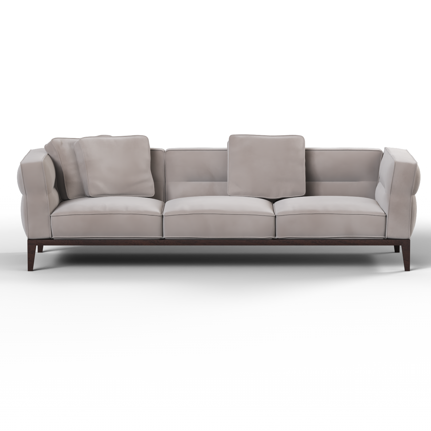 Canapé Regent en tissu d'ameublement sur mesure