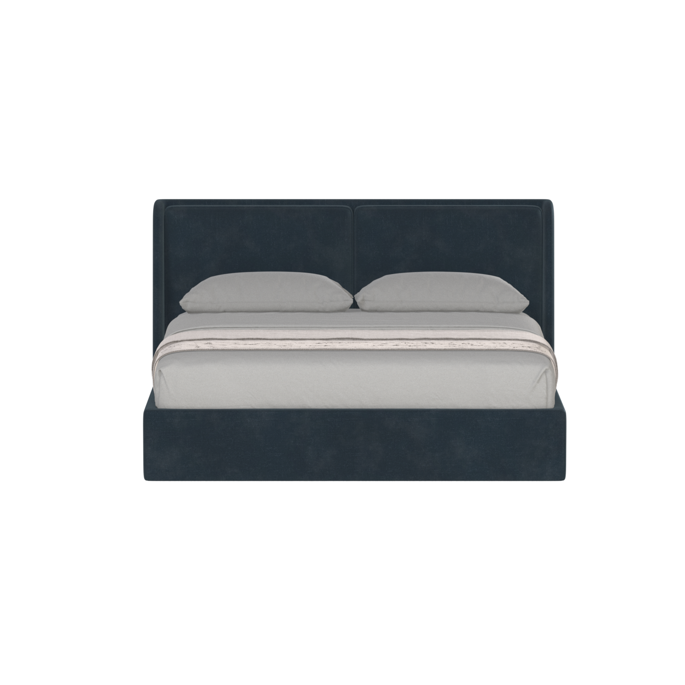 Bett mit weichem Kopfteil Ruby