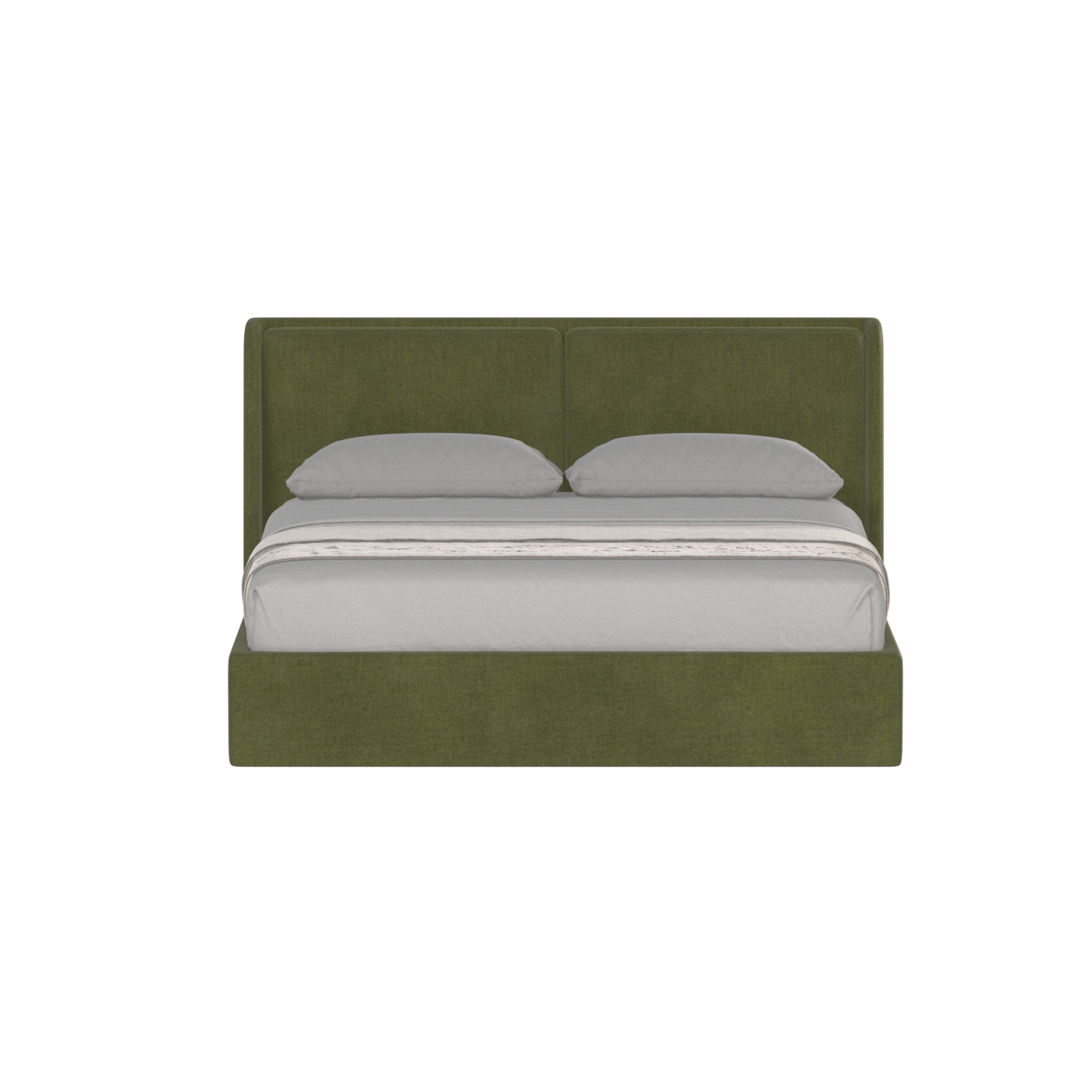 Bett mit weichem Kopfteil Ruby