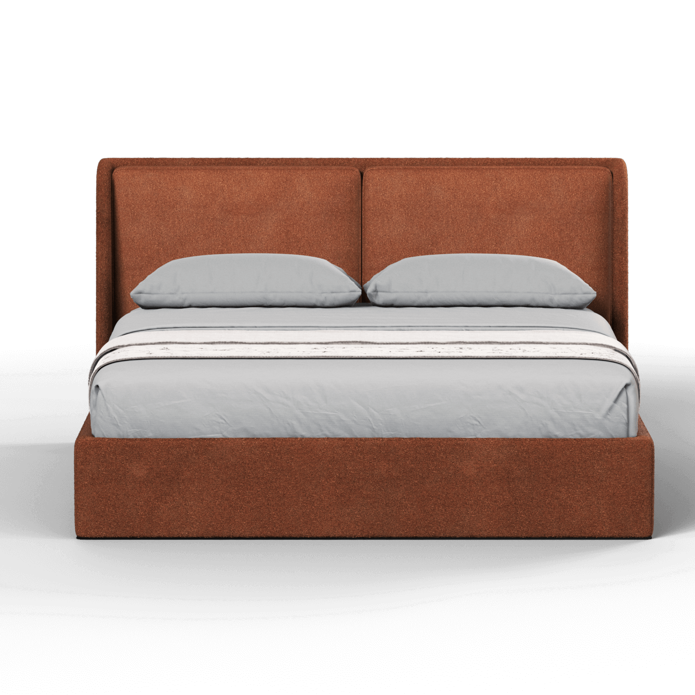 Bett mit weichem Kopfteil Ruby