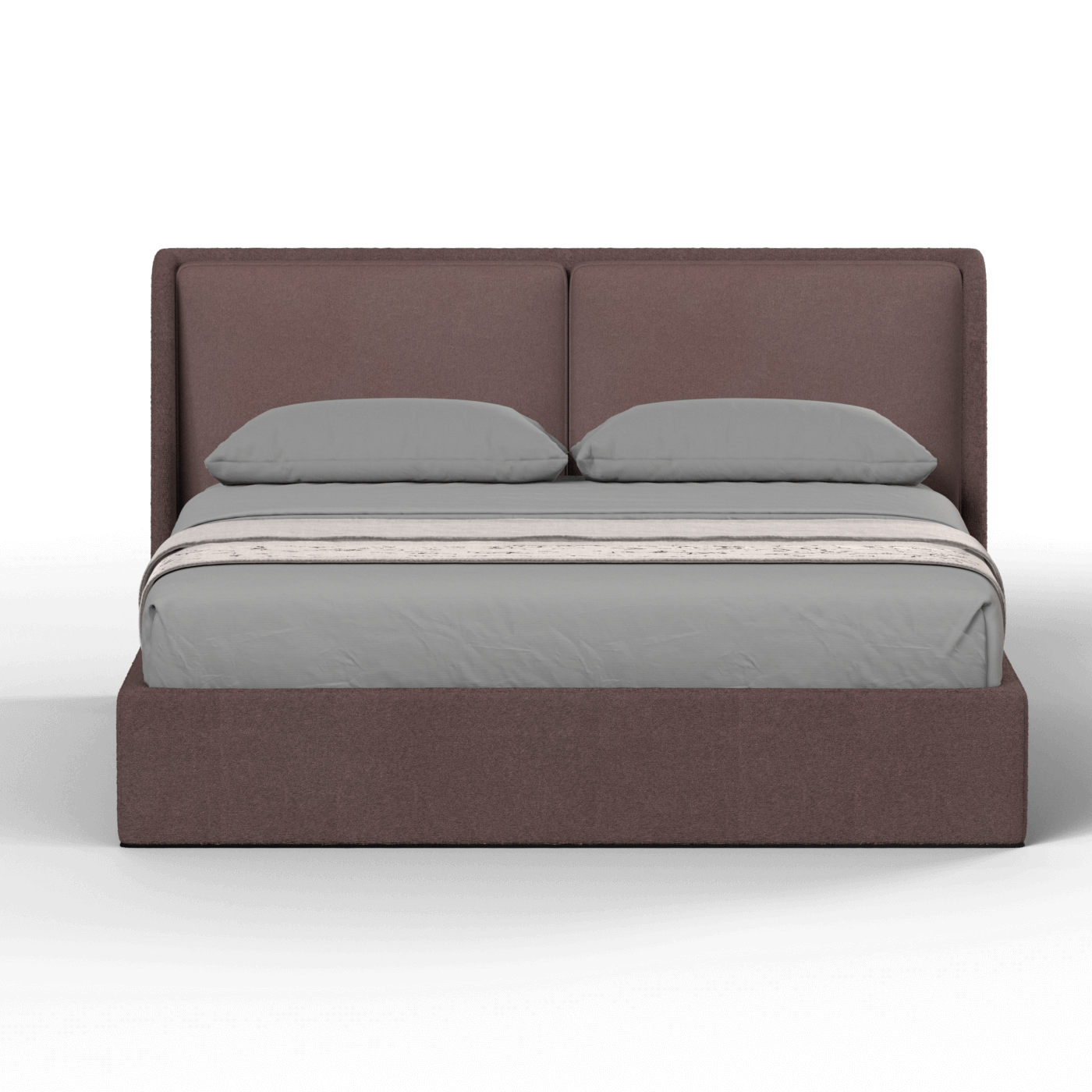 Bett mit weichem Kopfteil Ruby