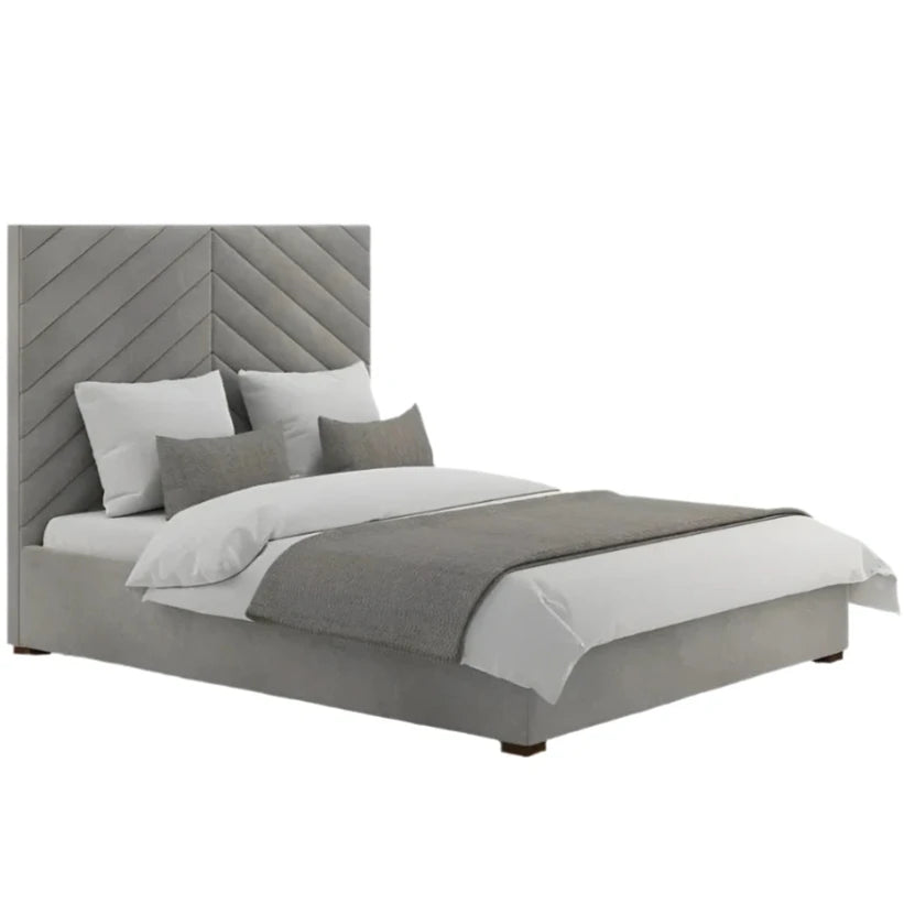 Annika High Headboard Bed