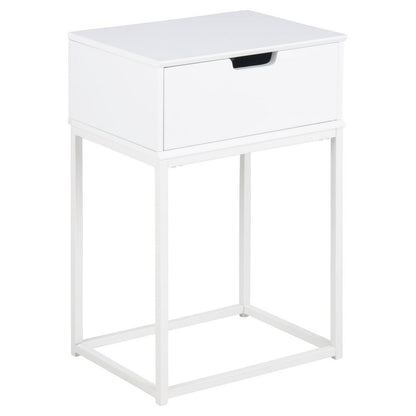 Bedside Table Mitra - White