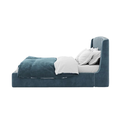 Amable Upholstered Bed With Vertical Panel Headboard