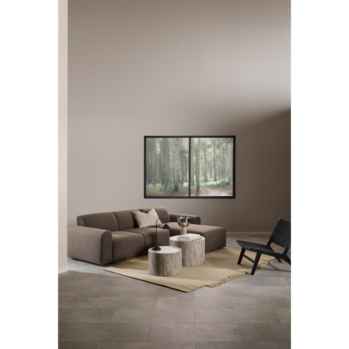Lounge Chair Carson - Black