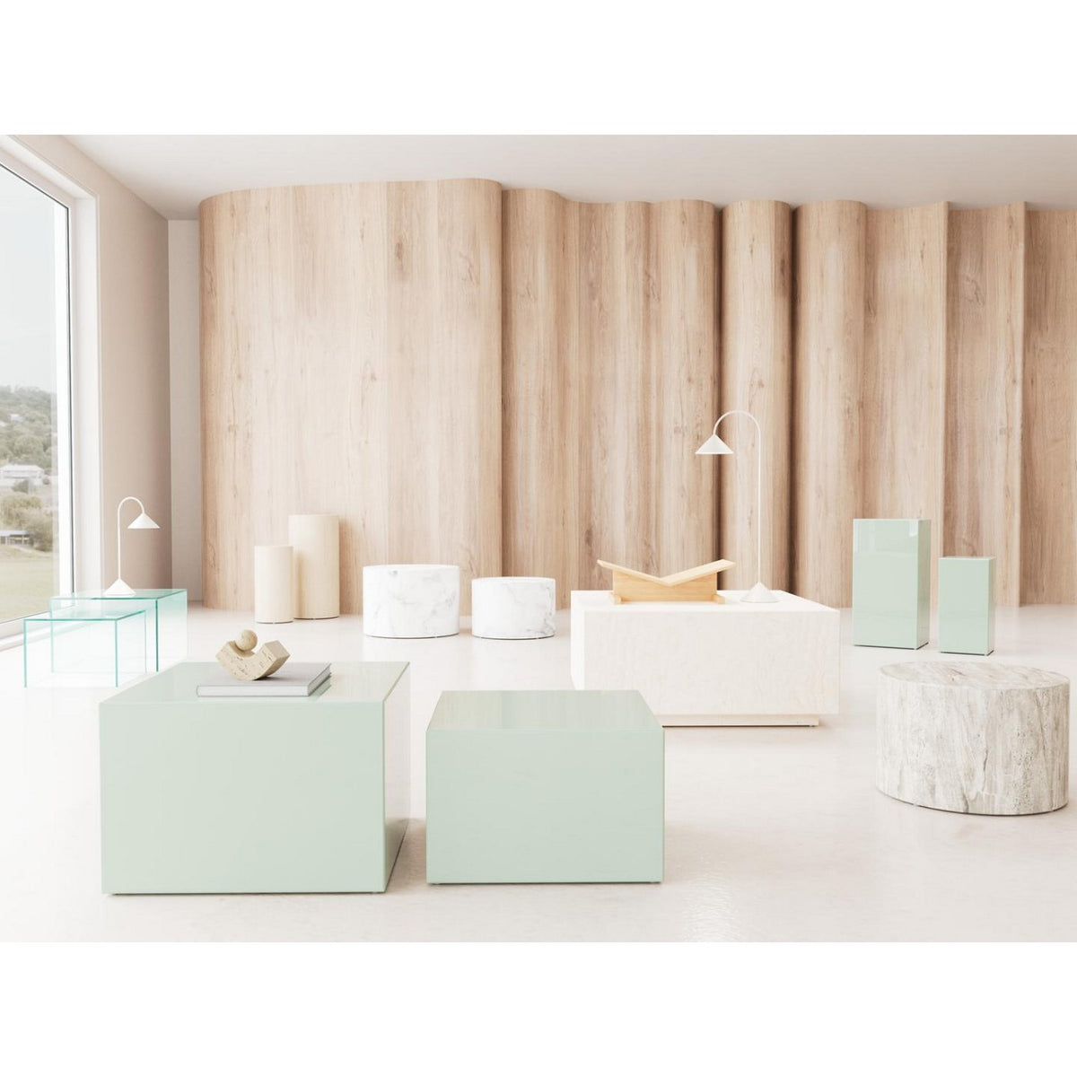 Сoffee Table Dice - Beige