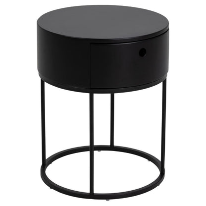 Bedside Table Polo - Black