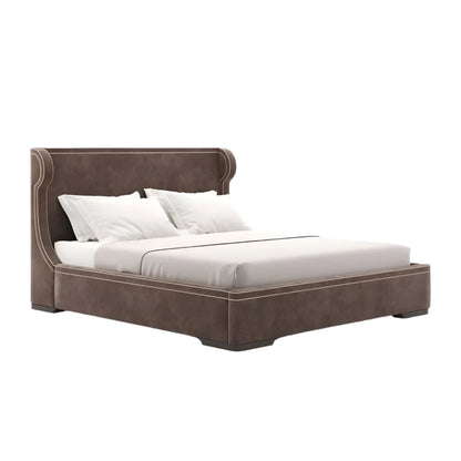 Angela Bed With High Curved Headboard