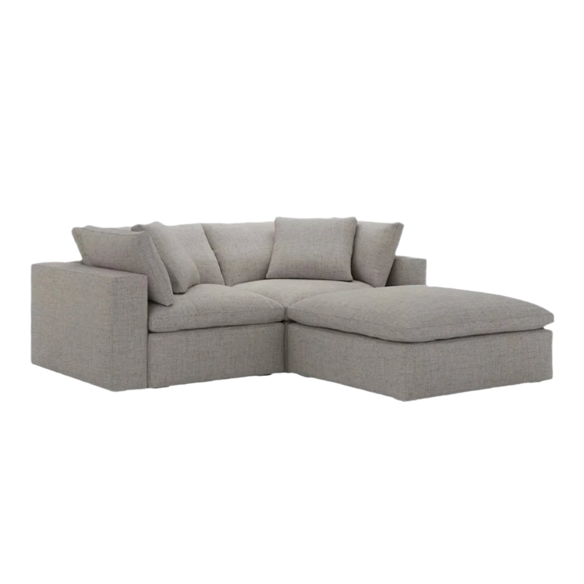 Ari Two-Seater Modular Corner Sofa with Configurable Layout