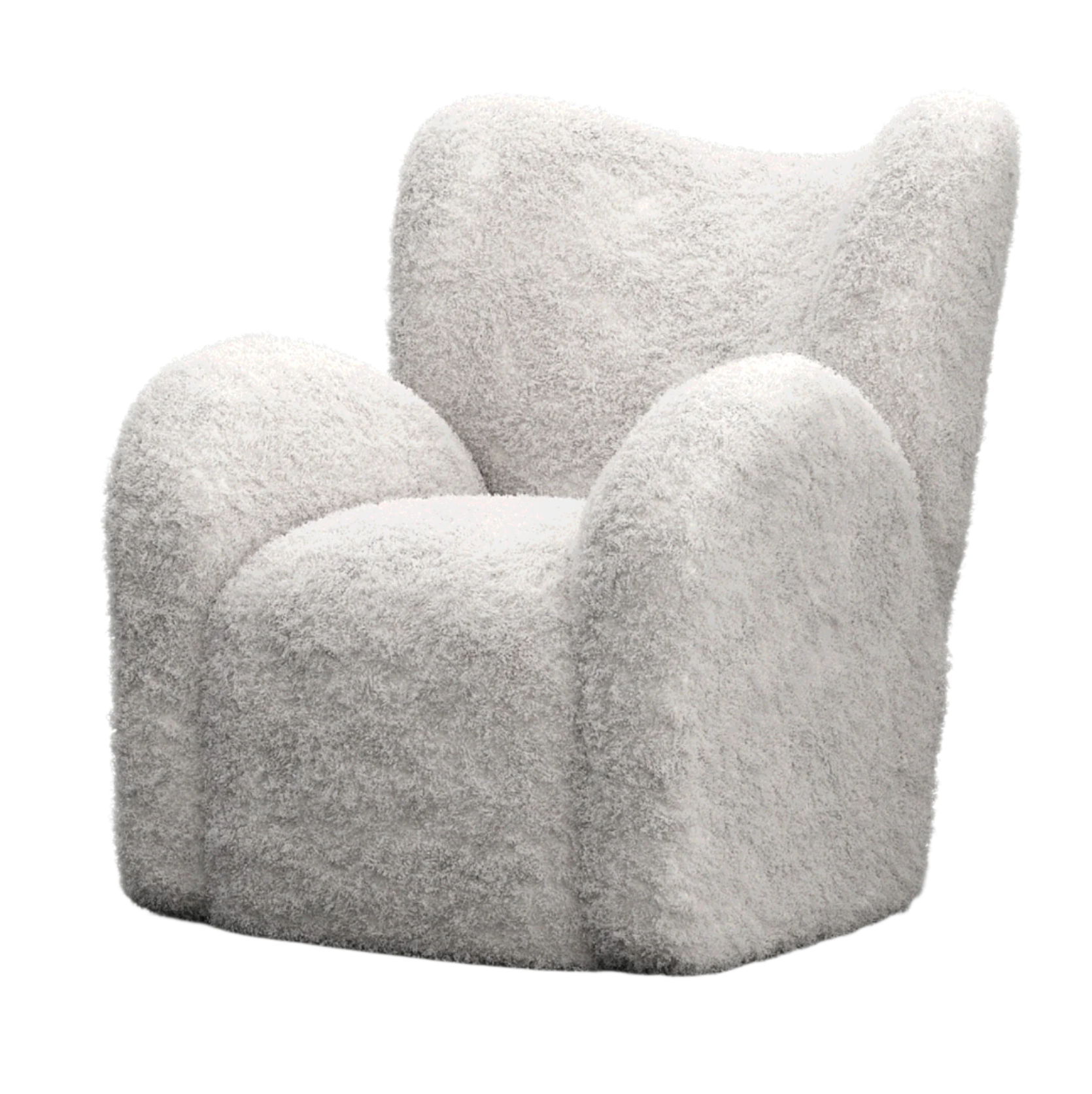 Togo Lounge Armchair with Plush Contours