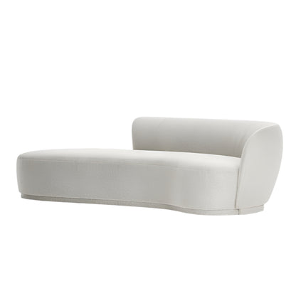 Hudson Boucle Curved Deep Seat Sofa