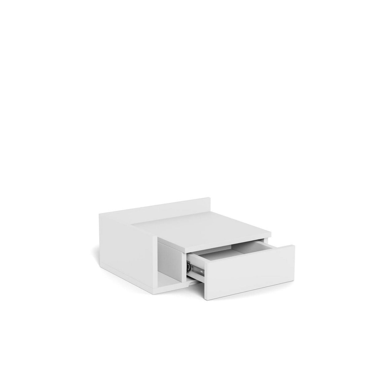 Bedside Table Ashlan - White