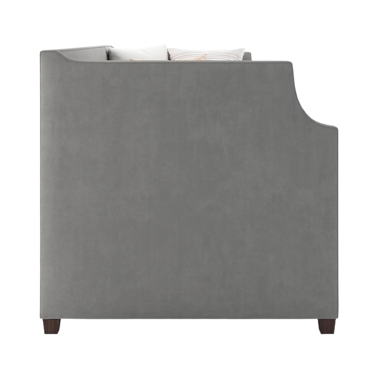 Josephine Upholstered Daybed in Ivory Chenille