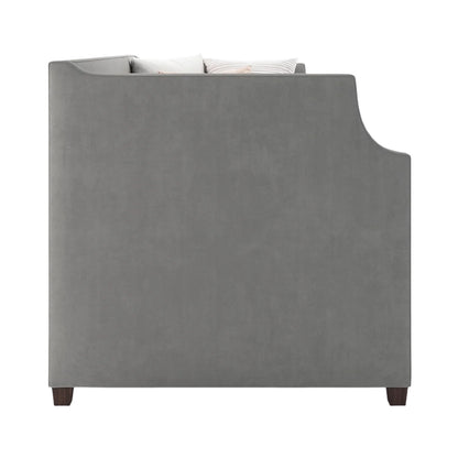 Josephine Upholstered Daybed in Ivory Chenille