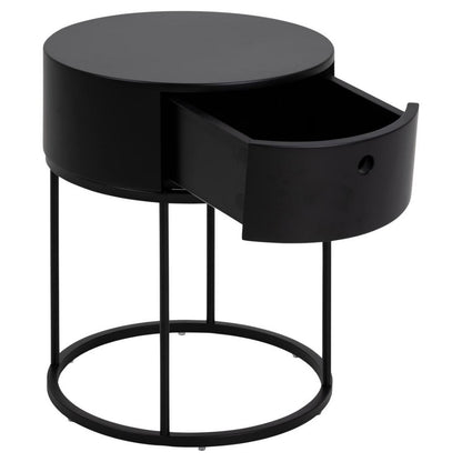 Bedside Table Polo - Black