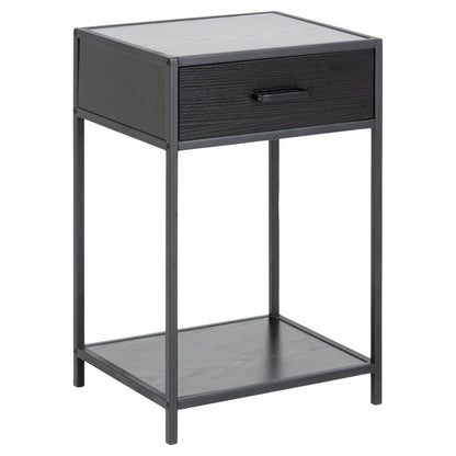 Bedside Table Seaford - Black