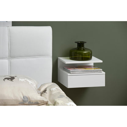 Bedside Table Ashlan - White
