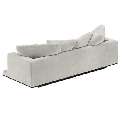 Grapple Low-Profile Sofa With Wide Base and Soft Upholstery