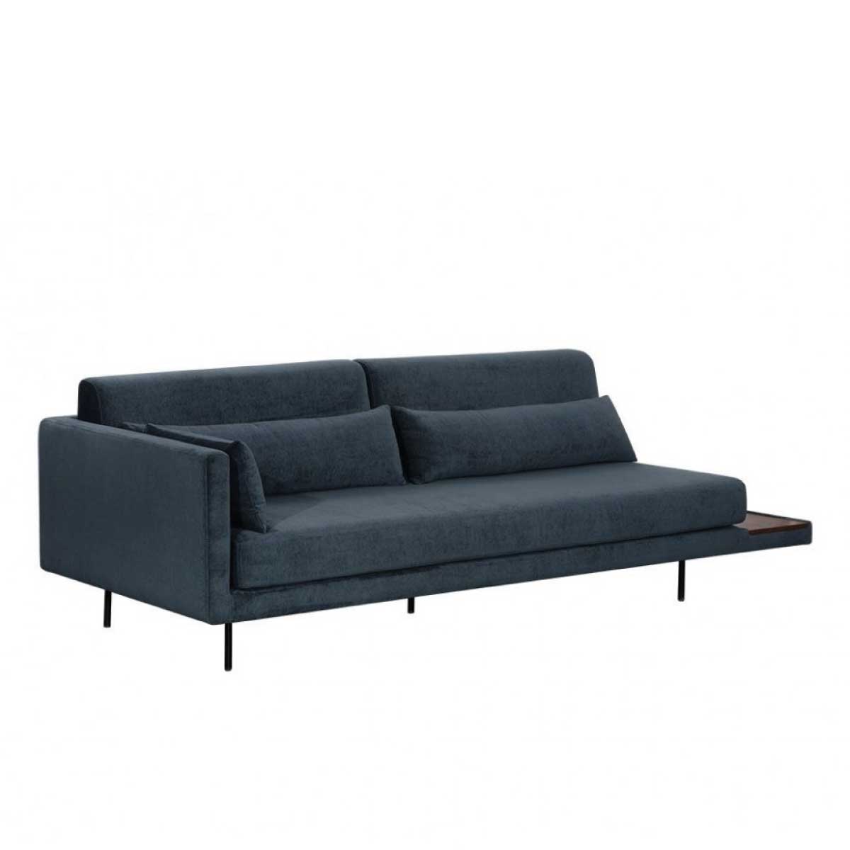 Handy Sofa with Built-In Side Table