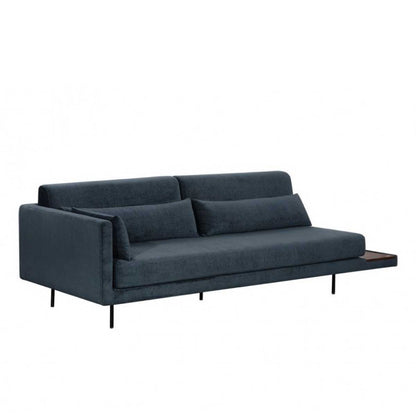 Handy Sofa with Built-In Side Table