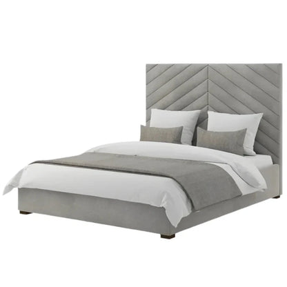 Annika High Headboard Bed