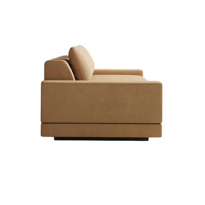 Turin Sofa with Three Cushions and Solid Base