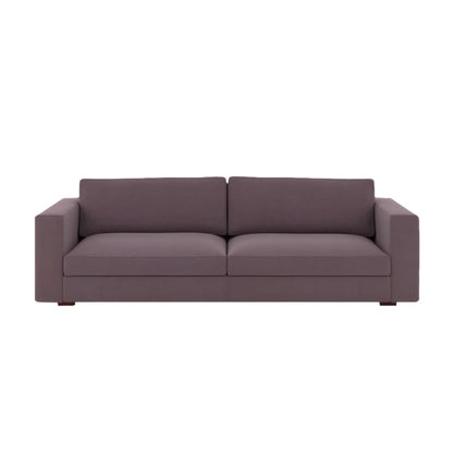 Modern Gordon 2-Seater Sofa in custom grey fabric for small living spaces