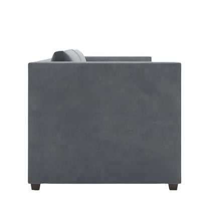 Erik 2 Seater Sofa – Upholstered Couch with Straight Arms and Minimalist Design
