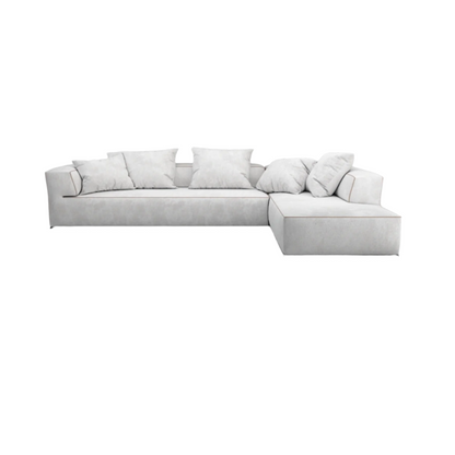 Kano L‑shape sectional sofa with clean-lined arm and backrest
