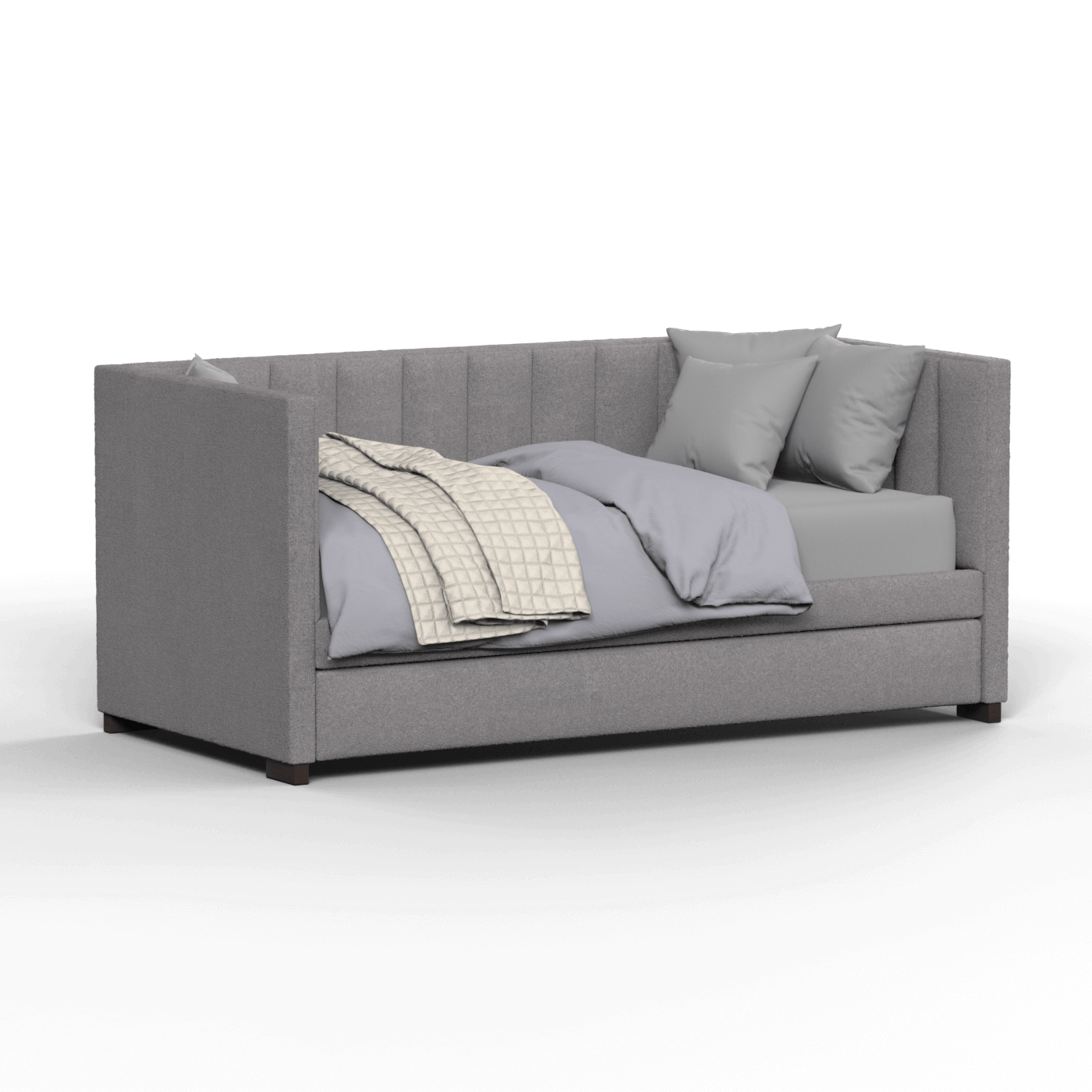 Capella Daybed with Sculpted Style and Built-In Versatility