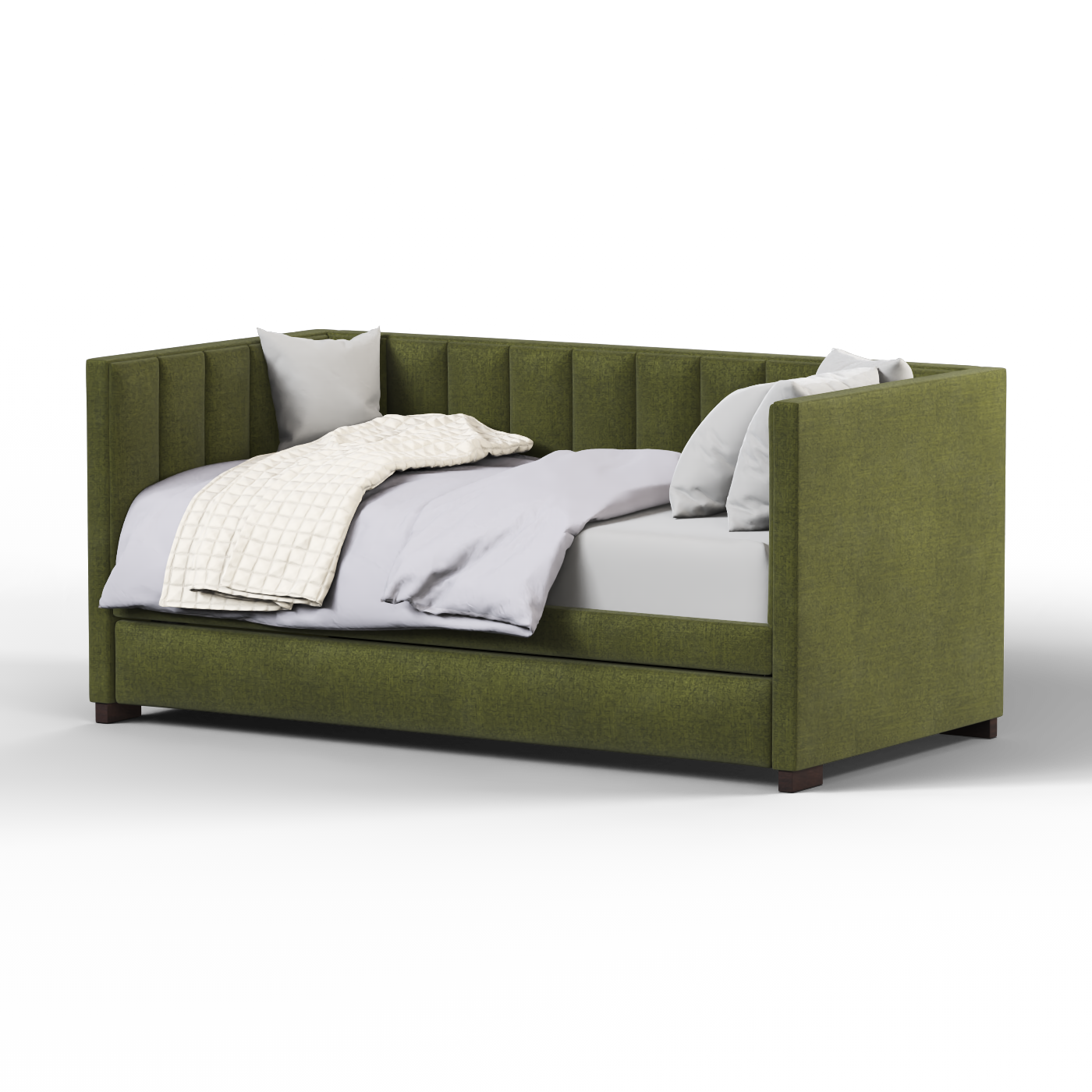 Capella Daybed with Sculpted Style and Built-In Versatility