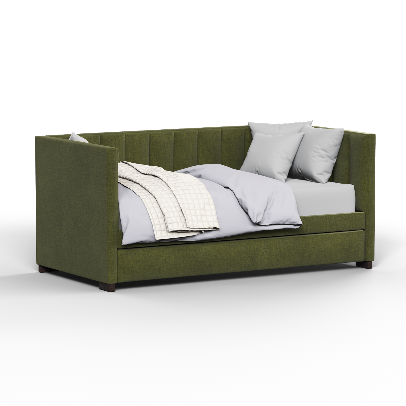 Capella Daybed with Sculpted Style and Built-In Versatility