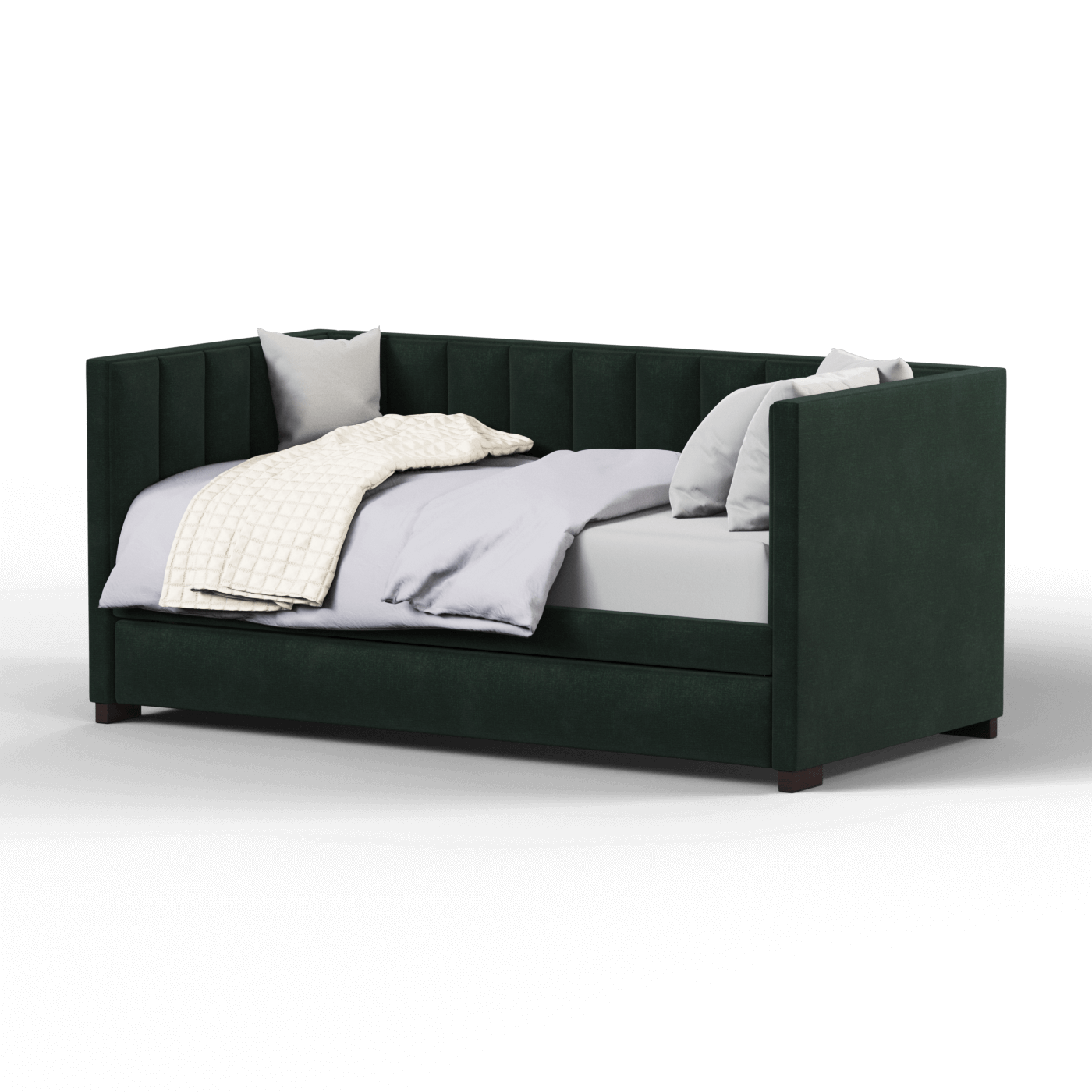 Capella Daybed with Sculpted Style and Built-In Versatility