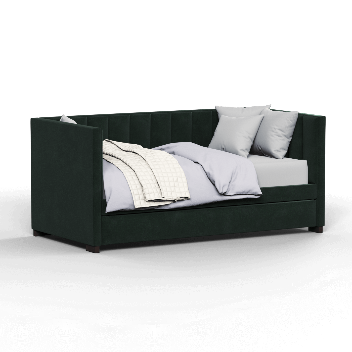 Capella Daybed with Sculpted Style and Built-In Versatility