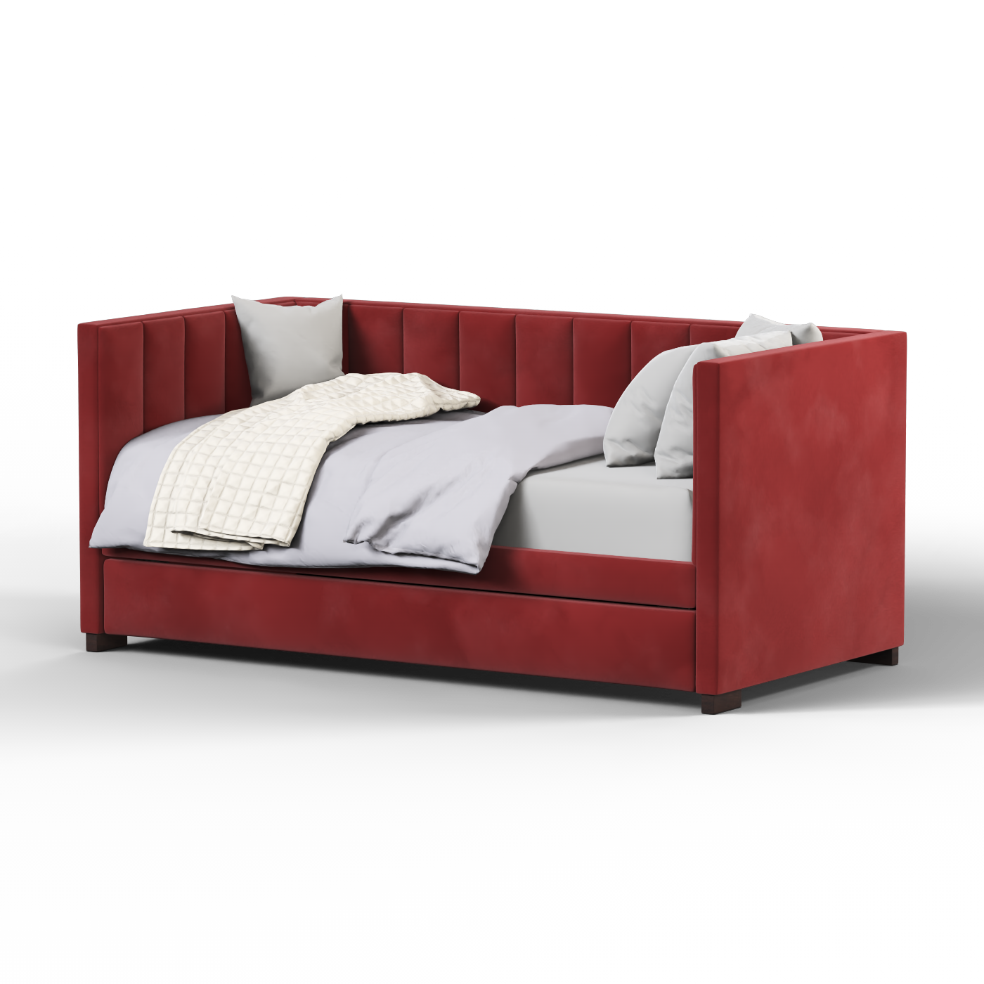 Capella Daybed with Sculpted Style and Built-In Versatility