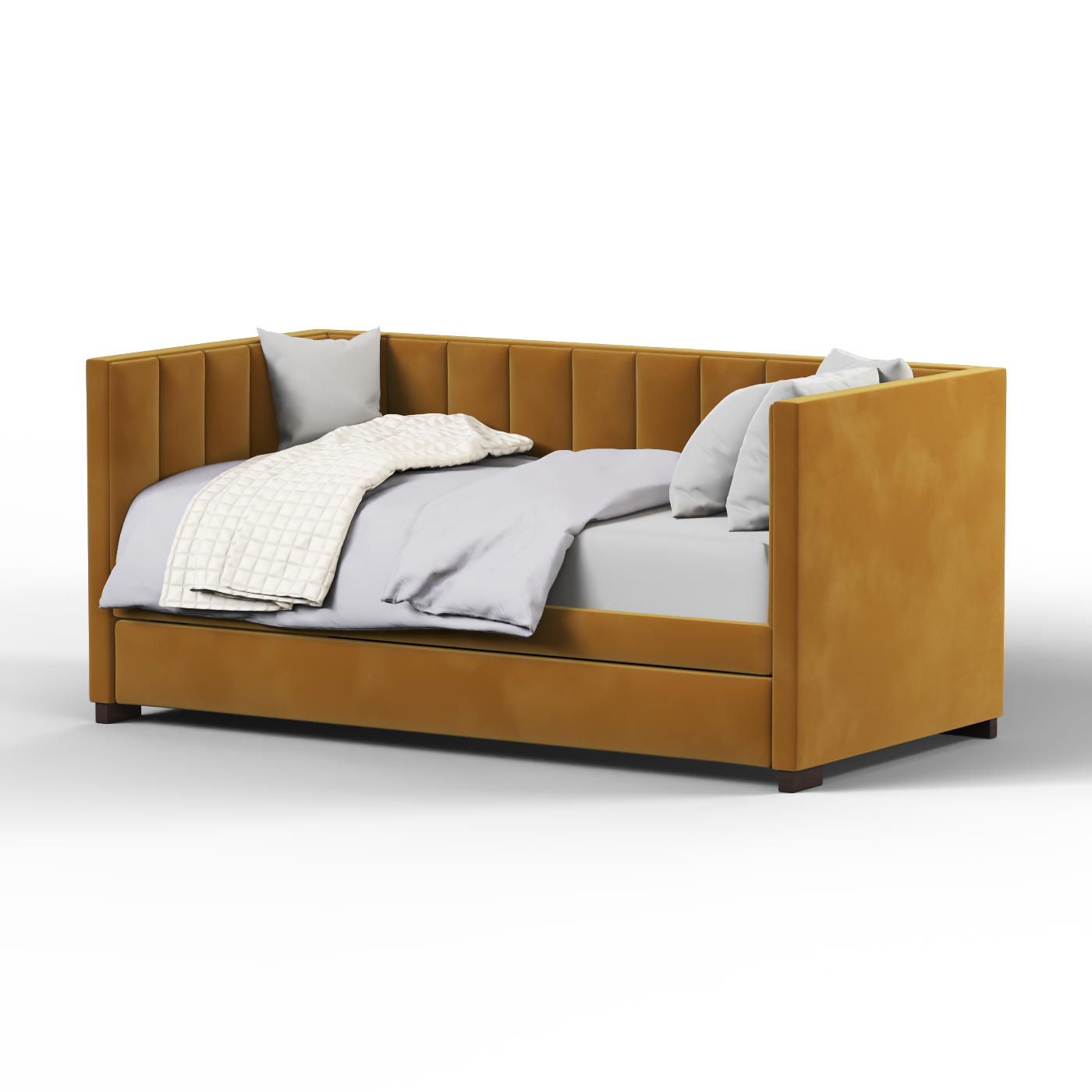 Capella Daybed with Sculpted Style and Built-In Versatility