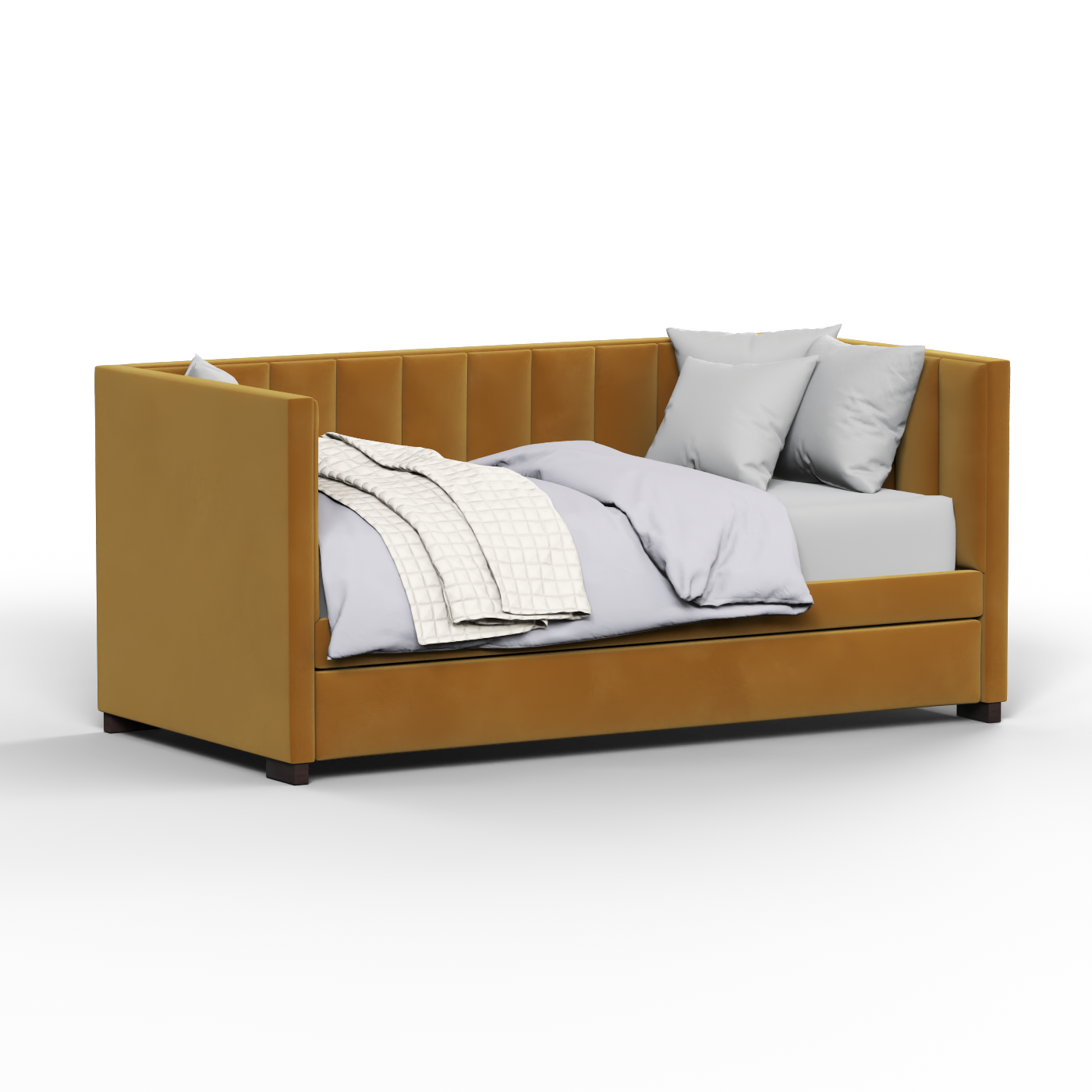Capella Daybed with Sculpted Style and Built-In Versatility