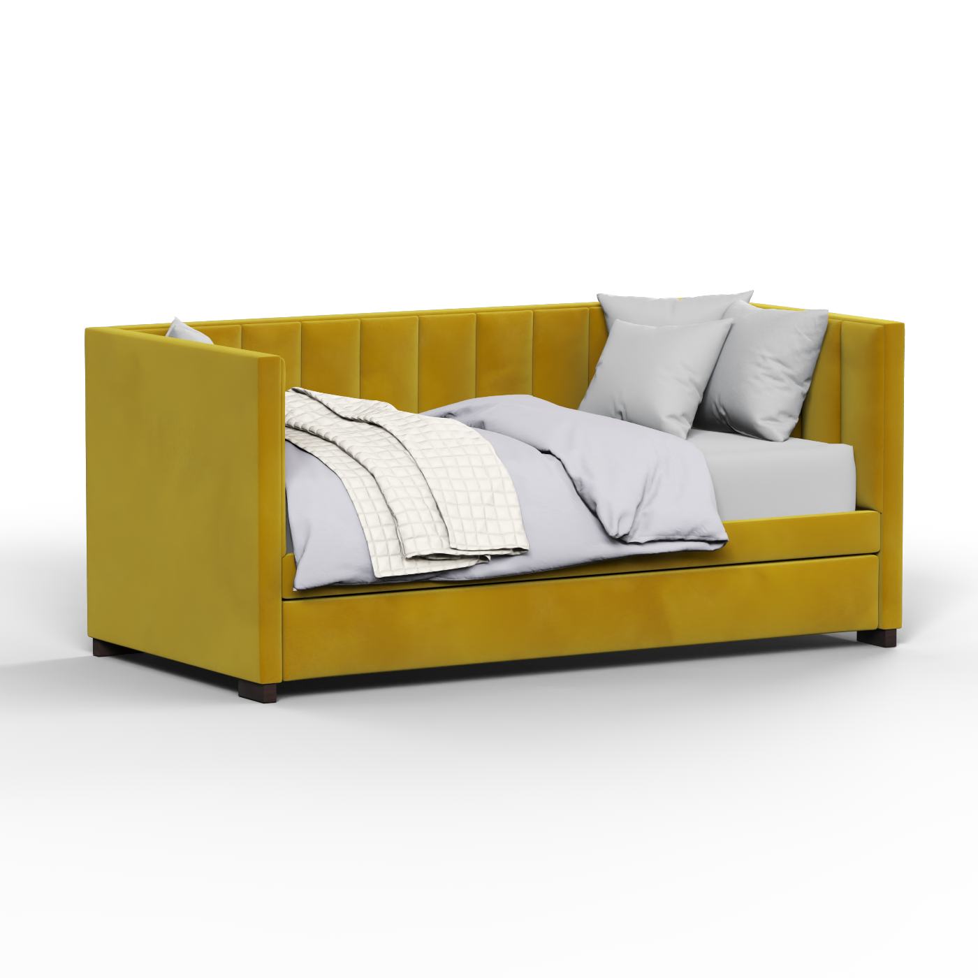 Capella Daybed with Sculpted Style and Built-In Versatility