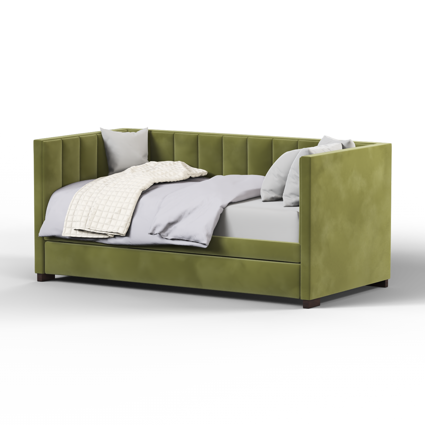 Capella Daybed with Sculpted Style and Built-In Versatility
