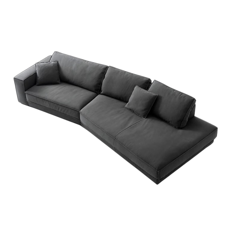 Baxtender Sectional Sofa with Multiple Cushions