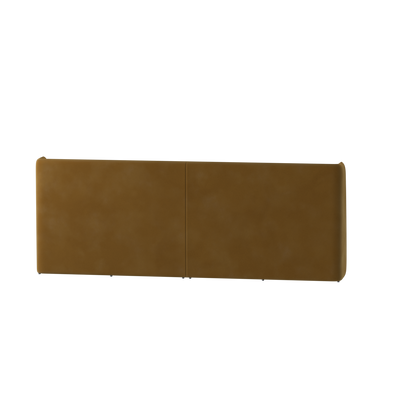 Abbey Upholstered Bed with Structured Headboard and Refined Lines