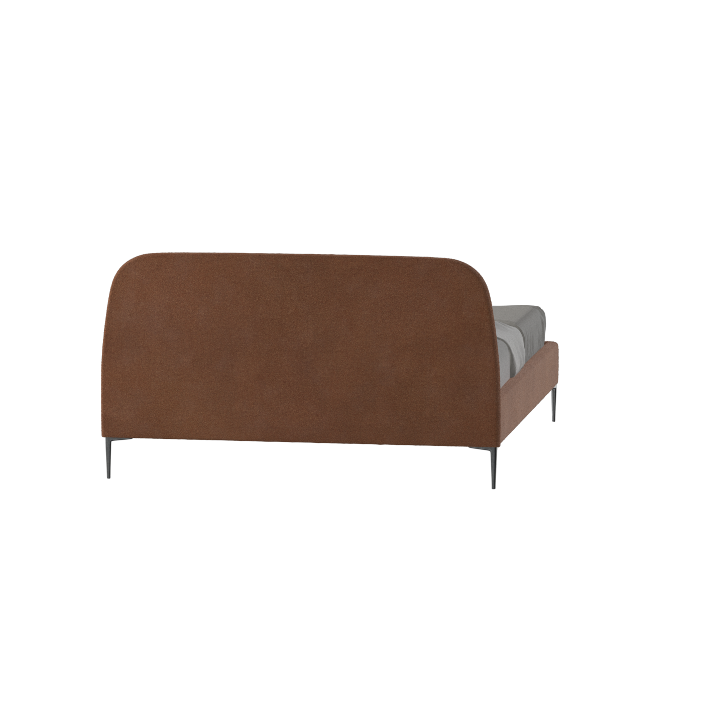 Anna Upholstered Bed with Vertical Headboard Detailing