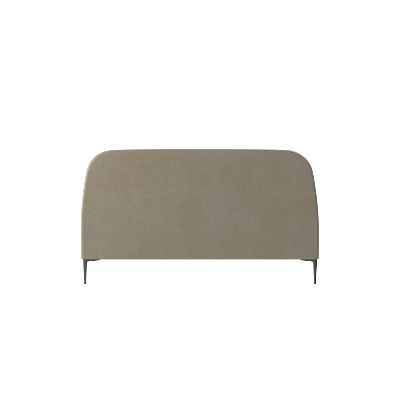 Anna Upholstered Bed with Vertical Headboard Detailing