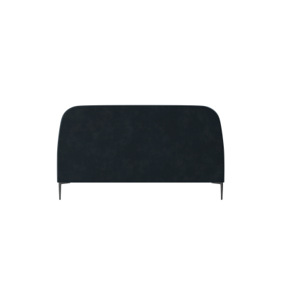 Anna Upholstered Bed with Vertical Headboard Detailing