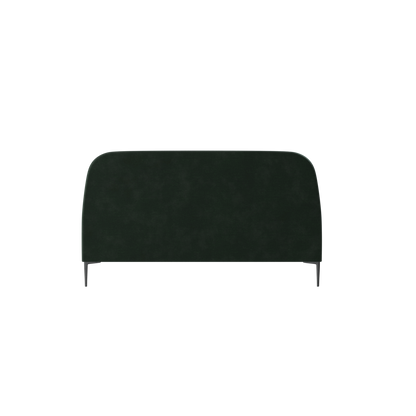 Anna Upholstered Bed with Vertical Headboard Detailing